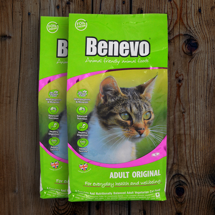 Benevo-베네보 비건 고양이 사료 2kg(유통기한 23.03월까지)