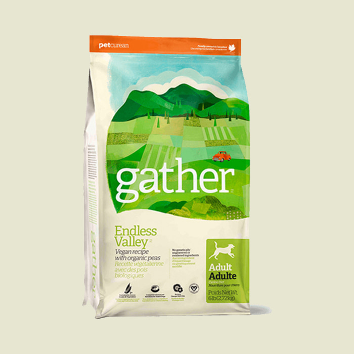 gather-게더 엔드레스 벨리 유기농 비건 애견사료 7.26kg/(비건간식증정)